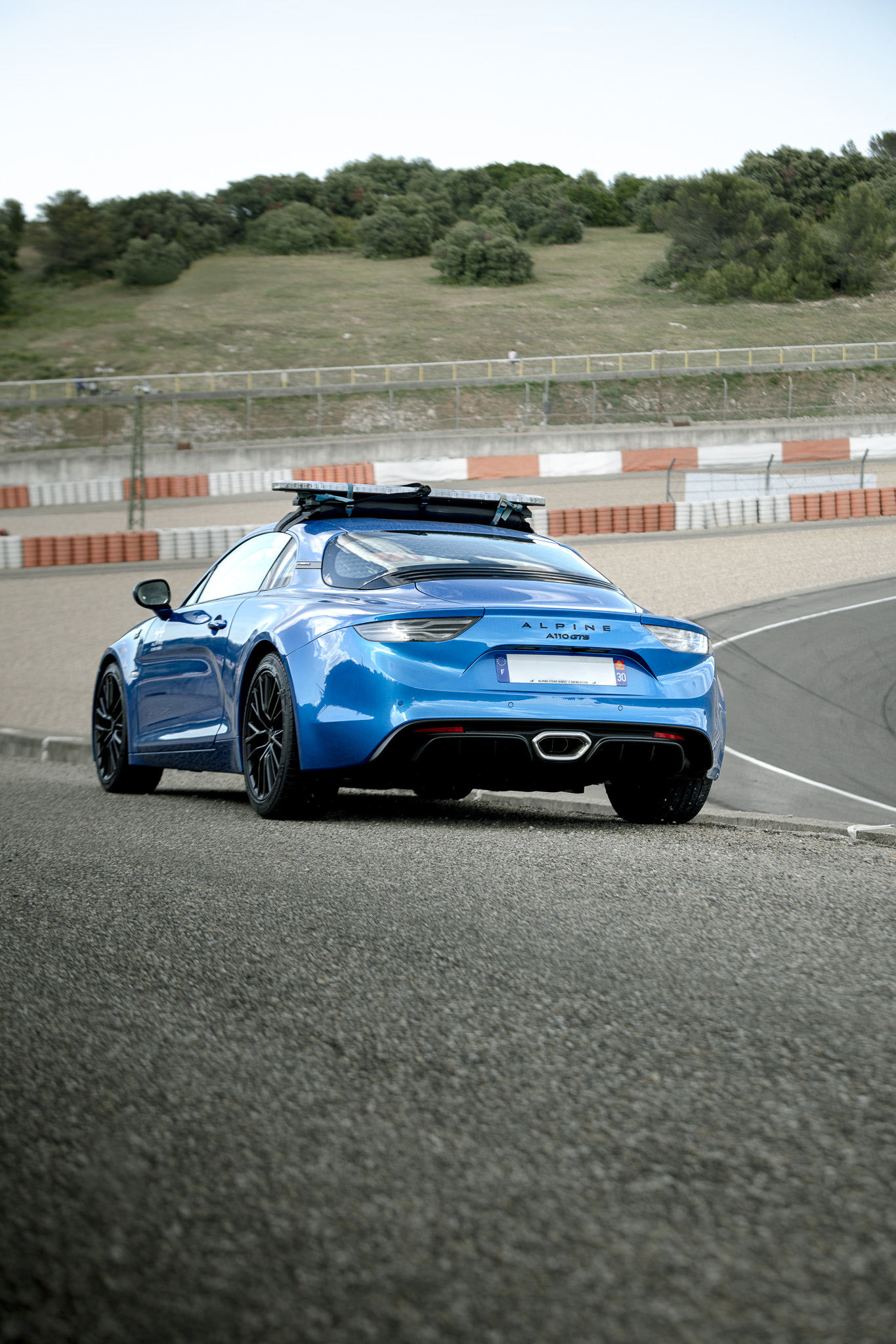 Photographe événement automobile - Alpine A110 photographiée pour une présentation de marque