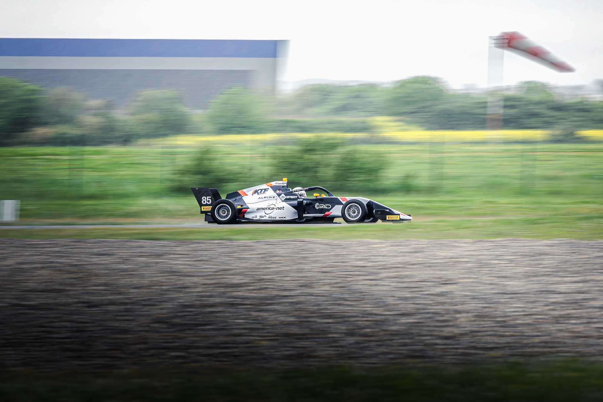 Photographe Formule 1 - filé dynamique d’une monoplace sur circuit